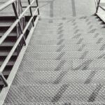 Black Metal Staircase